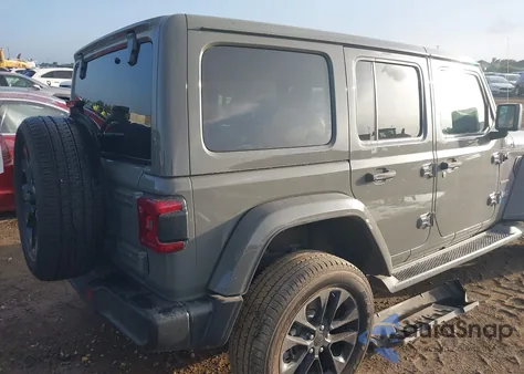 2021 Jeep Wrangler 4Xe Unlimited Sahara 4X4 z USA, uszkodzony, nr VIN 1C4JJXP67MW688912